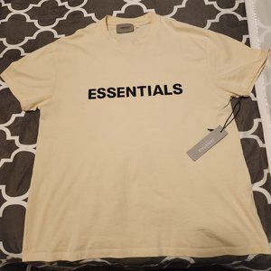 Essentials Fear of God Yellow T-Shirt (Men's)